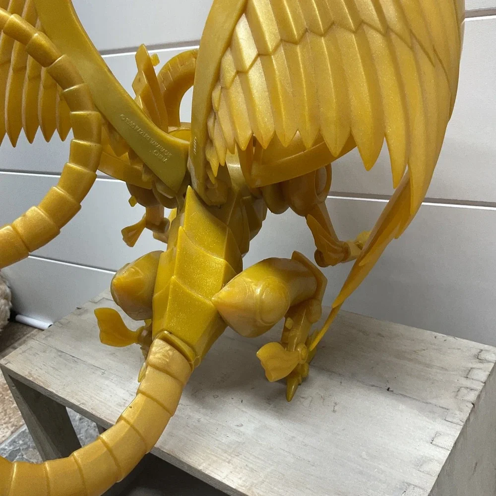 Mattel Yu-Gi-Oh The Winged Dragon of Ra Gold Action Figure 11 inch Vintage 1996